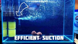 (E-Quarium) SOBO Submersible Aquarium Filter Internal System with Pump and Aeration Function for Fish Tank