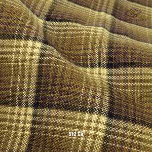 Kain Katun Yarndyed / Yanded Motif Kotak 912 Hijau/Coklat/Biru