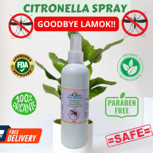 🔥250mL  Gold Mountain CITROMINT CITRONELLA SPRAY PEPPERMINT SPRAY [ Mosquito Repellent for baby Mosquito Repellant CitronellaCitronella spray Citronella spray for baby humidifier mosquito killer citronella anti mosquito
