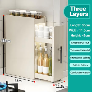 Kitchen Spice Rack Narrow Pull Out Rack Pull Out Condiment Organizer Metal Kitchen Rack Storage