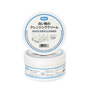 【Leemeo】ครีมขัดรองเท้าขาว 260g ครีมขัดรองเท้า น้ำยาขัดรองเท้าขาว White Shoe Cleaner พร้อมฟองน้ำสำหรับขัด ส่วนผสมอ่อน ๆ