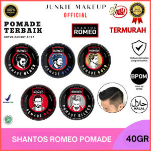 𝗝𝗨𝗡𝗞𝗜𝗘 𝗠𝗔𝗞𝗘𝗨𝗣 -Shantos Romeo Poamde  Minyak Rambut Pria Pomade