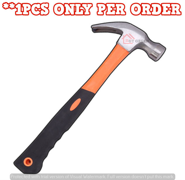 AME Claw Hammer Rubber Handle Safety Hammer Iron Hammer Electrician Hammer Woodworking Hammer