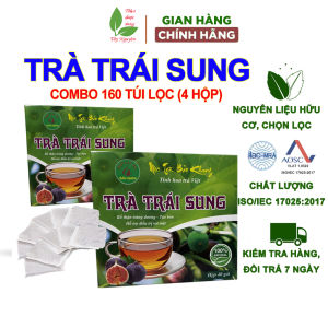 Combo 160 gói trà trái sung Bảo Khang quả sung khô giúp tiêu hóa tốt trĩ ngừa sỏi mật