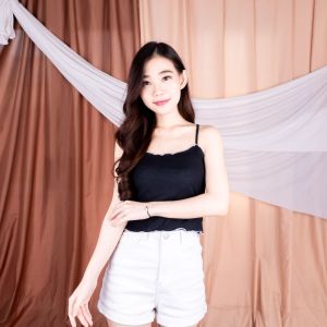 GF SF Tanktop Lacta Rib / Tanktop Korea / Tanktop Wanita SALE MURAH 1 KG MUAT 12PC