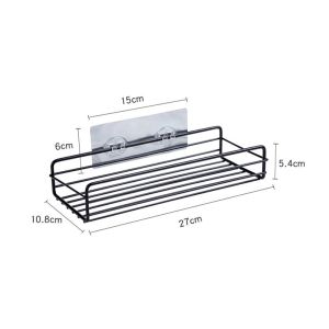 ชั้นวางของ ติดผนัง ชั้นวางของเข้ามุม ไม่ต้องเจาะรู ที่วางสบู่ติดผนัง ชั้นวางในห้องน้ำ ชั้นวางของติดผนังเข้ามุม
