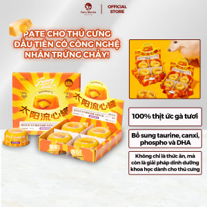 Pate nhân trứng chảy Furry Tail cho chó mèo thức ăn ướt dinh dưỡng cho thú cưng - Fairy Marina