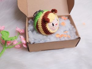 Móc Khóa Ong Rùa bằng len cực xinh