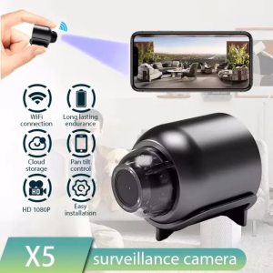 X5 Mini Camera Wireless 1080P Surveillance Security Video Card Cam Night Vision Motion Detect Camcorder Monitor Cam Smart Home