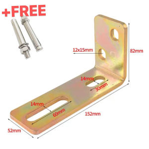 【With L Post Bracket】 1SET 80S Slide Gate Guide Roller Wheel with L Post Bolted Bracket Adjustable Dual Nylon Rollers Post Rollers Gate Assembly Support for Sliding Rolling Gates