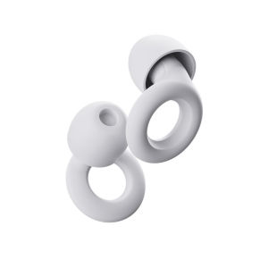 Noise Reducing Earplugs (-24dB) for Sleep Focus Study Noise Sensitivity & Travel - Super Soft Reusable Hearing Protection - 4 Sizes (XS-L)