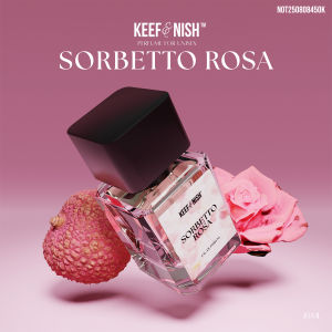 PERFUME PARFUM EDP MINYAK WANGI KEEF & NISH SORBETTO ROSA