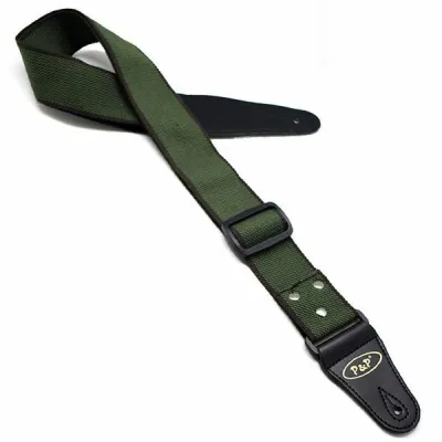 Pure Cotton Adjustable Guitar Strap for Acoustic Electric Bass Guitar Ready Stock