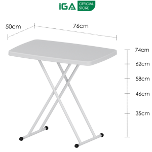 Bàn Gấp Gọn IGA – Giải Phóng Không Gian Nâng Tầm Phong Cách Sống- GN85