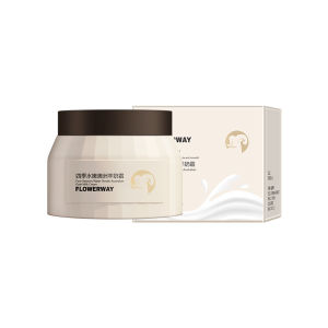 China Shipping [2025] New Product FLOWERWAY Four Seasons Hydrating Australian Goat Milk Cream Moisturizing Hydrating Smooth Skin Care Facial Repair 042