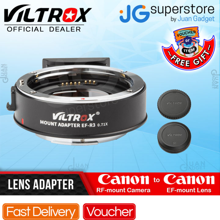 Speed Booster Sony A7 Adapter For Canon Lens Viltrox EF-R3 Speed