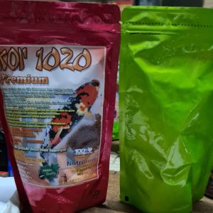 KOI 1020 SPIRULINA ATAU PREMIUM makanan KOY pelet ikan koi mas nila ber spirulina premium BY NUTRIBIRD