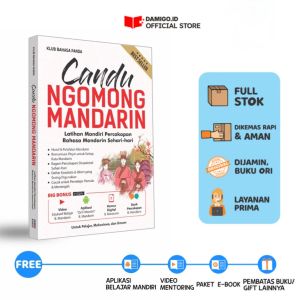 BUKU Latihan Percakapan MANDARIN - Candu Ngomong Mandarin