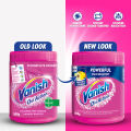 Vanish Fabric Clothes Stain Remover Powder Tub 500g (Pink/White). 