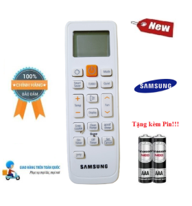 Remote Điều khiển điều hòa Samsung 1&2 chiều Inverter- Hàng chính hãng 100% Tặng kèm Pin