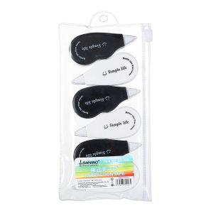6 In 1 Set Mini Cute Mute Correction Tape Morandi Large-Capacity Student Supplies Portable Modified Tape School Office