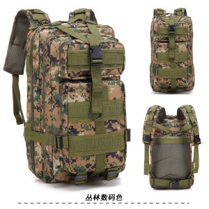 Multifunctional camouflage backpack Outdoor sports military fan mountaineering hiking bag Shoulders 3P Tactical backpacks direct from the factory