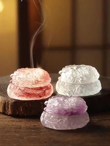 ใช้ในบ้าน เตาเผาเครื่องหอมจิ้งจอกเก้าหางเคลือบแบบดั้งเดิม เตาเผาเครื่องหอมแบบขด ที่เผาเครื่องหอมไม้จันทน์สำหรับพิธีชงชา ที่เผาเครื่องหอม ของขวัญวัฒนธรรมและสร้างสรรค์