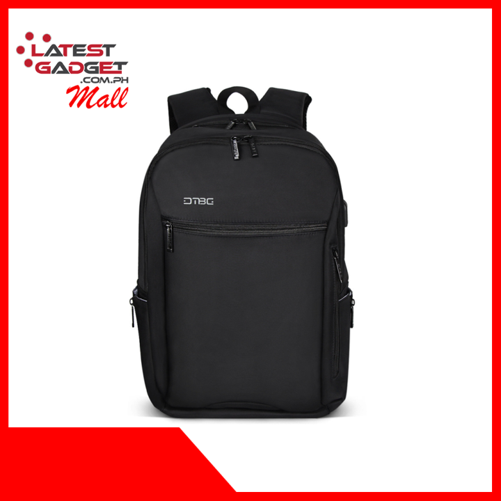 DTBG D8258W Travel Backpack Laptop Bag With USB Port – Black