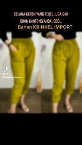 CELANA HAKIRA PANTS CRINKEL PREMIUM TERLARIS