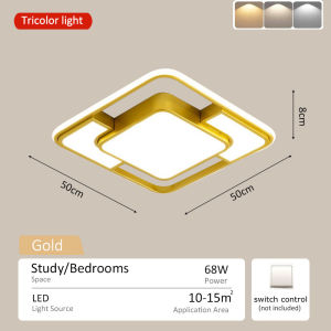Tricolor Modern Chandelier Ceiling Lights Living Room Center Light for Living Room Sala Light Celling Lamps