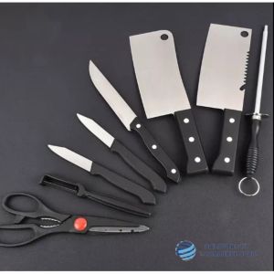 SKY E-COMMERCE CO.Ltd COD 8 in 1 Stainless Steel Kitchen Knife Set Paring Knife Fruit Knife Boning