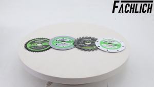 FACHLICH 4pcs Set Diamond Cutting Disc Circualr Saw Blade 85mm Tile Porcelain Steel Aluminum Marble Concrete Wood Plate Bore15mm