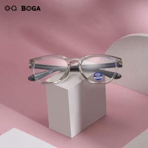 OQ BOGA 4 Colors Fashion Children Radiation Protection Anti Blue Light Oval Frame Kids Computer Glasses Boys Girls Eye Protection Eyewear