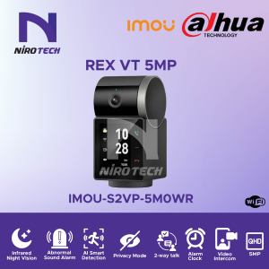 [SIRIM APPROVED] IMOU Rex VT 5MP Wireless CCTV Camera Clock (IMOU-S2VP-5M0WR)