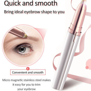 Precision Electric Eyebrow Trimmer Portable Multifunctional Eyebrow Shaver Makeup Tool