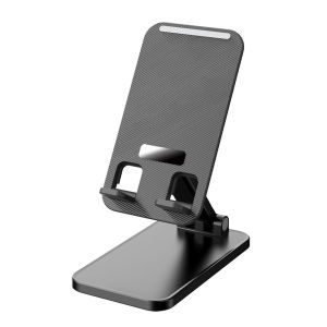 BRACKET DEKSTOP STAND HOLDER HP/TAB/IPAD UNIVERSAL ALUMINIUM ALLOY PHONE HOLDER