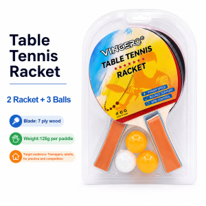 Table Tennis Racket High Sponge Ping Pong Paddle Double Sided Inverted Rubber Attacking-type Base Plate Quick-tapping Type Rubber Inverted Rubber on Both Sides Stable Eating Ball Sides