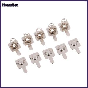 [Heartsbat] 10pair Replacement Metal Batteries Spring Contact Plate For AAA Batterie
