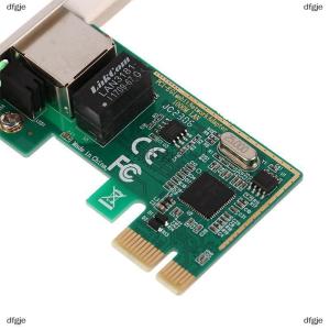 [COD] dfgje 1Set 10 100 1000Mbps Gigabit Ethernet PCI Express PCI-E Network Card RJ-45 LAN Adapter Converter Network Controller