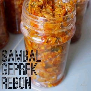 Sambal mercon udang rebon ukuran 120g