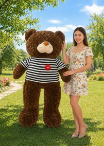 Gấu Bông Teddy To Cao Cấp 80cm-1m8 Gấu Teddy Khổng Lồ Mềm Mịn Đàn Hồi Thú Nhồi Bông Cỡ Lớn Quà Tặng Cao Cấp.