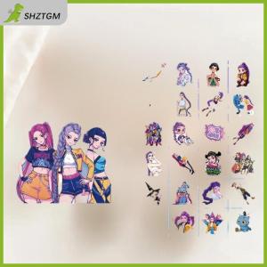 【SHZTGM】 สติกเกอร์ลายการ์ตูนน่ารักกันน้ำสำหรับ rumi kpop hunters สติกเกอร์สักชั่วคราวของขวัญสำหรับปาร์ตี้แสนสนุก