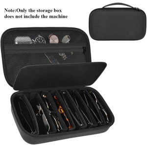 Grappa Travel Fashion Glasses Storage Bag with Data Cable Organizer for Glapeame/Woodworm/CARFIA Polarized Glasses Fashionable Storage Holder for Mens Glasses & Cables (Bag Only - Glasses & Cables Not Included)