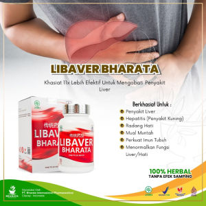 Obat LIVER & Hepatitis PENYAKIT KUNING Hepatitis A B C - LIBAVER BHARATA Original 100% Asli Efektif