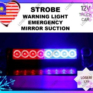 LOSERI PREMIUM Truck Car Led Lamp Strobe Emergency Warning Car Led 12V Flash Light Police Ambulance Aksesori Lori