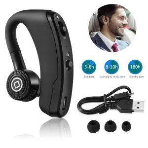 ชุดหูฟังสอดหูบลูทูธไร้สาย CSR กันเหงื่อ น้ำหนักเบา ตัดเสียงรบกวน มีแฮนด์ฟรีพร้อมไมโครโฟนสำหรับ และมือถือในระบบ Android