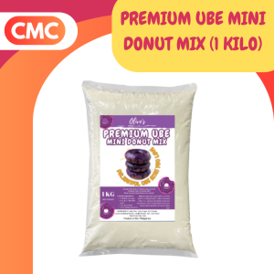 Olive’s Premium Ube Mini Donut Mix 1KG | Easy Mix | Soft & Fluffy | Creamy Ube Flavor