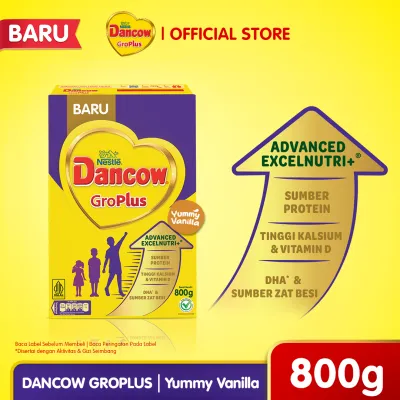 Nestle Dancow GroPlus Susu Pertumbuhan Anak Usia 1+ 800gr