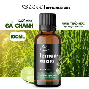 [Giá Sỉ] Tinh dầu Sả Chanh thiên nhiên nguyên chất LALAMI - Lemongrass essential oil - mẫu thử 50ml/100ml