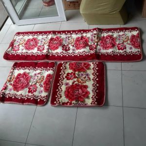 Bộ thảm ghế nỉ nhung đủ size